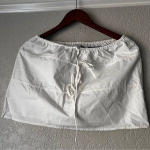 Fashion Nova White Mini Skirt